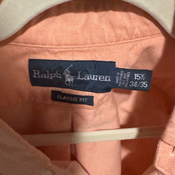 Ralph Lauren Mens Classic Fit Button Up - Picture 3 of 4